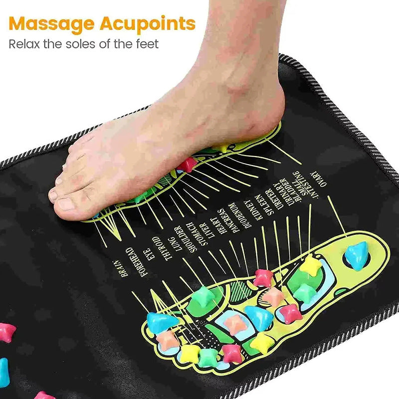 Deep Pressure Point Foot Relaxation Wellness Mat